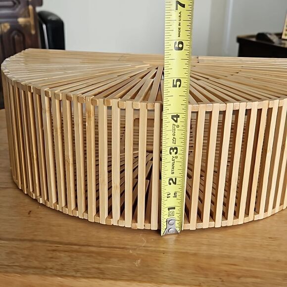 NWOT Bamboo tote bag - Picture 6 of 8